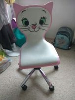 Halmar fotel Krzesło obrotowe Kitty 2 kot