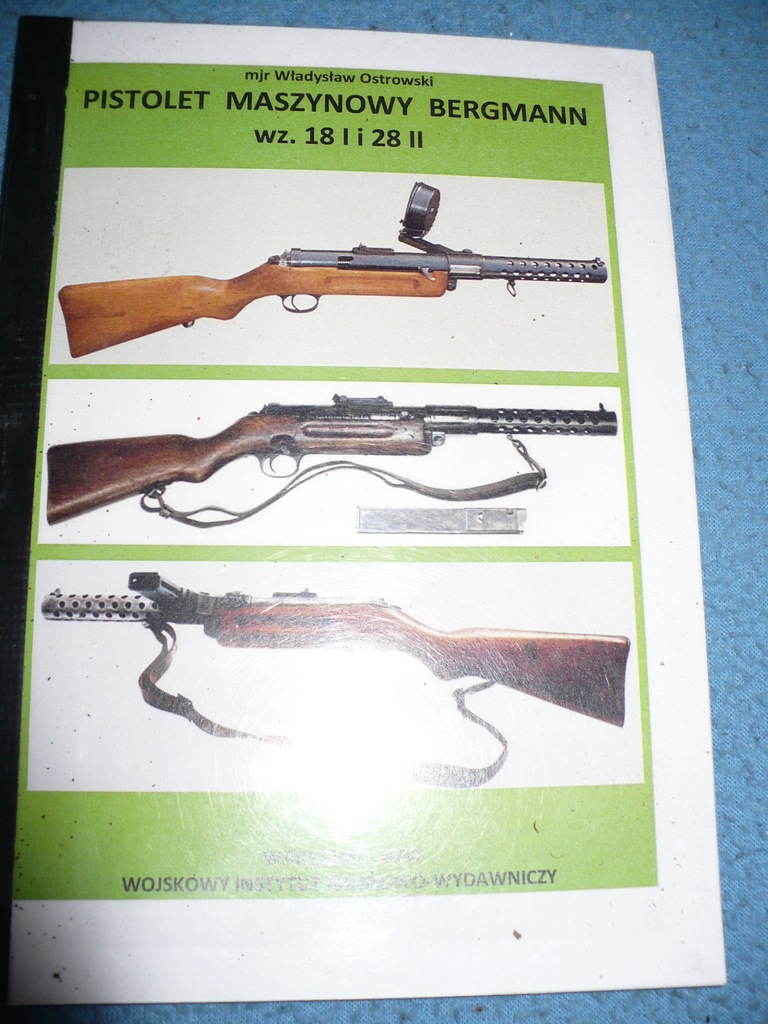 Książka "Pistolet maszynowy Bergmann"
