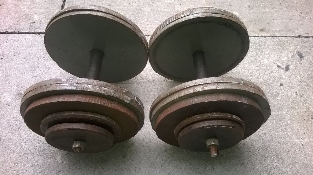 Hantle Samoróbki 2x20kg regulowane