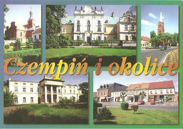 CZEMPIŃ --- PAŁAC --- KOŚCIÓŁ --- RYNEK --- 1997
