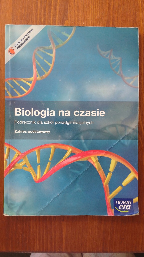 Biologia Nowa Era Klasa 8 Biologia na czasie podręcznik podstawa Nowa Era - 7612371855