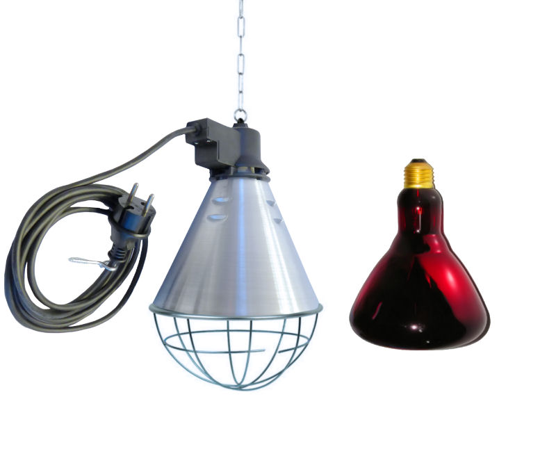 OGRZEWACZ Lampa grzewcza dla zwierząt - KOMPLET PL