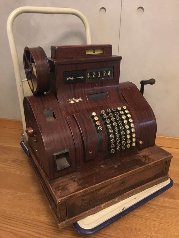 National Registierkasse stara kasa fiskalna 1925r.