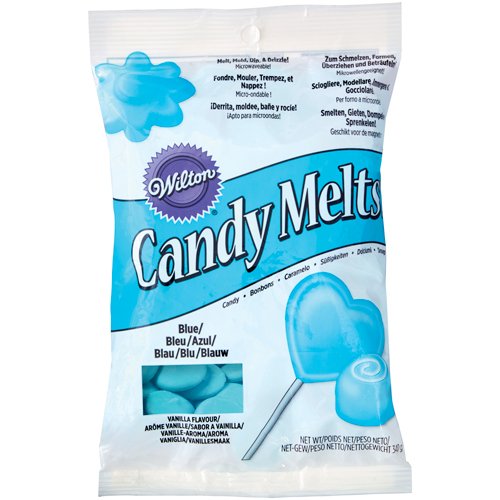 WILTON CANDY MELTS NIEBIESKIE POLEWA LIZAKI