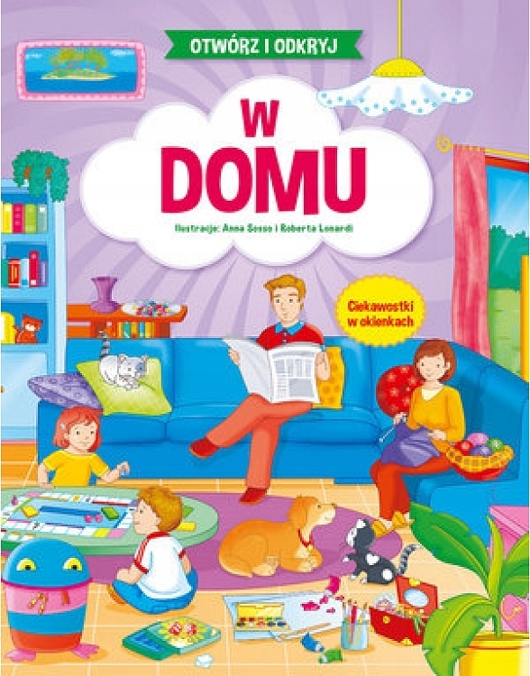 OTWÓRZ I ODKRYJ W DOMU KSIĄŻECZKA Z OKIENKAMI