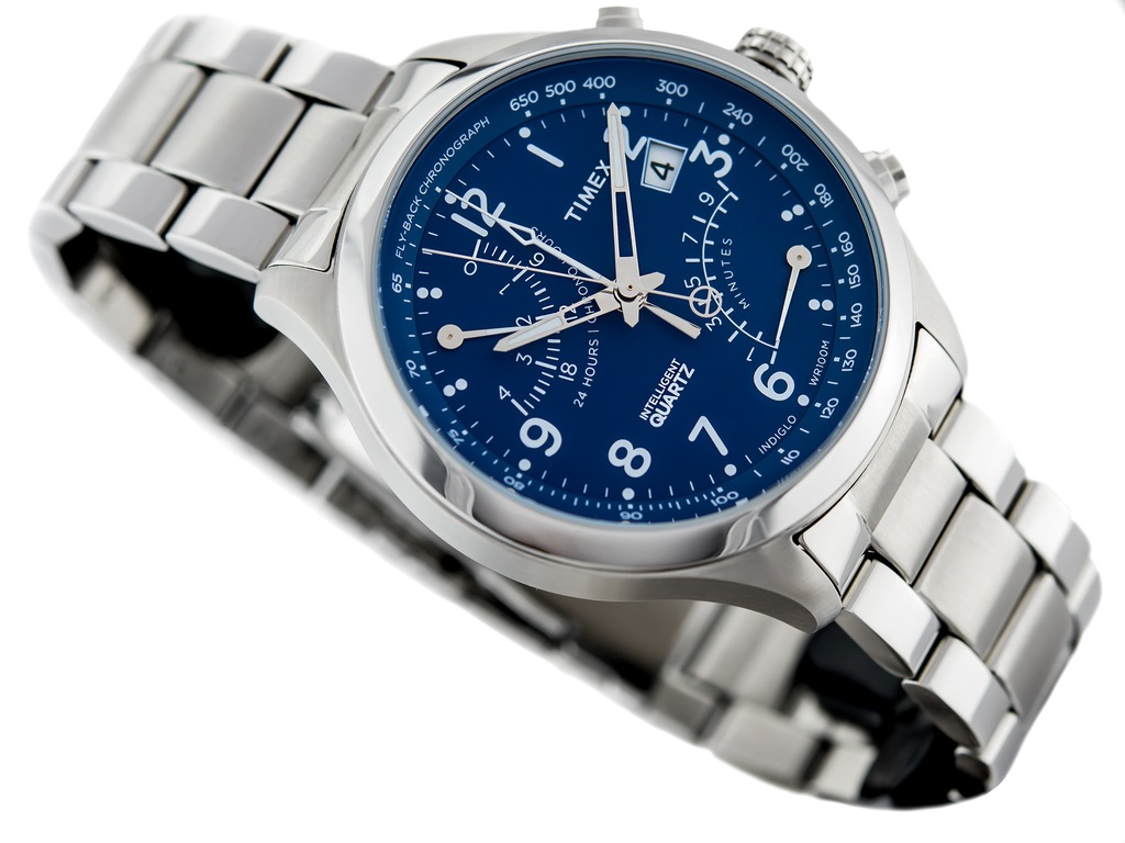 MĘSKI ZEGAREK TIMEX TW2P60600 STOPER DATA INDIGLO