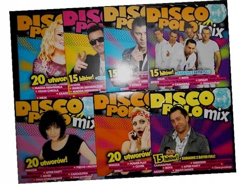 Disco Polo Mix 7 płyt - CD album