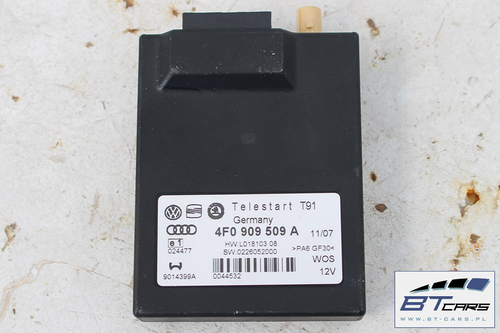 AUDI A3 A6 A8 Q7 STEROWNIK WEBASTO 4F0 909 509 A