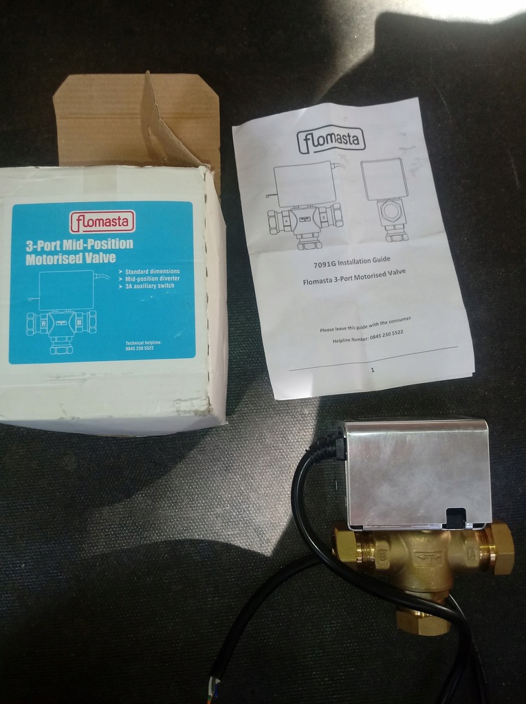 ZAWÓR TRÓJDROŻNY FLOMASTA MODEL 7091G