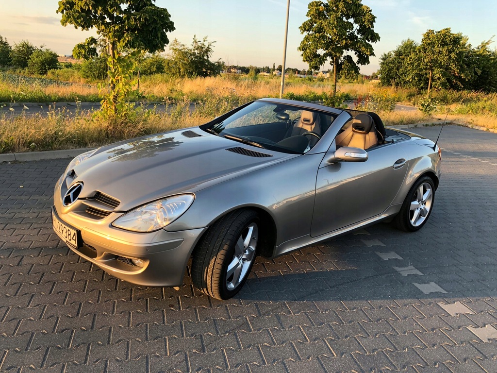 Mercedes-Benz SLK Mercedes SLK 200, benzyna CABRIO - 7490680731 ...