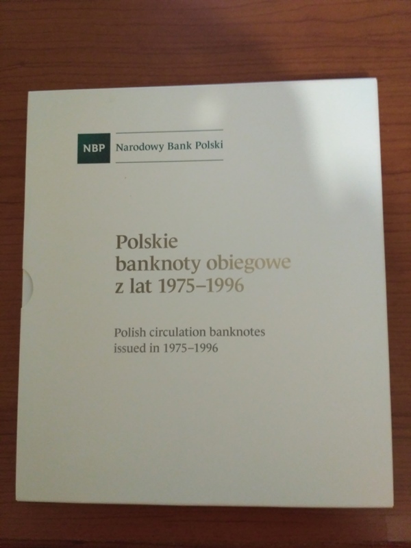 Polskie banknoty obiegowe z lat 1975-1996 Album