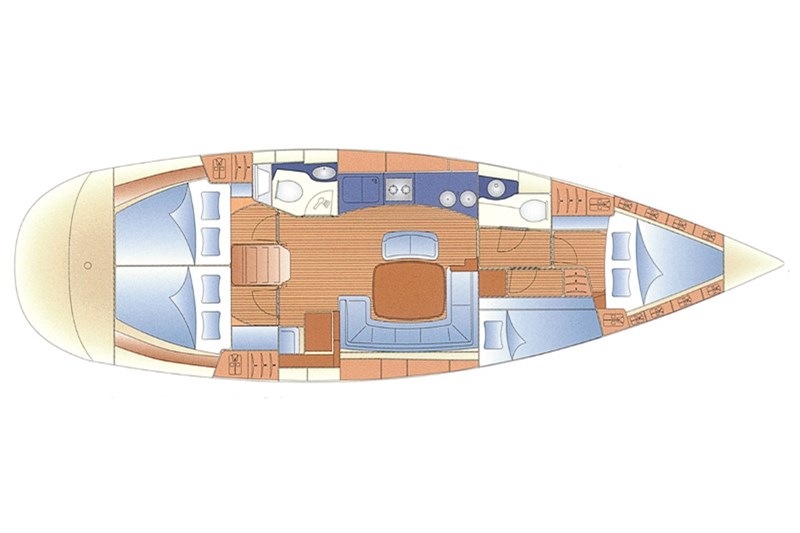 JACHT MORSKI BAVARIA  44  * 14,3 m