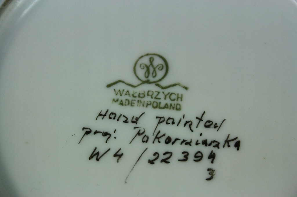 Ludmiłą Pokornianka Wałbrzych 1960 r Popielniczka