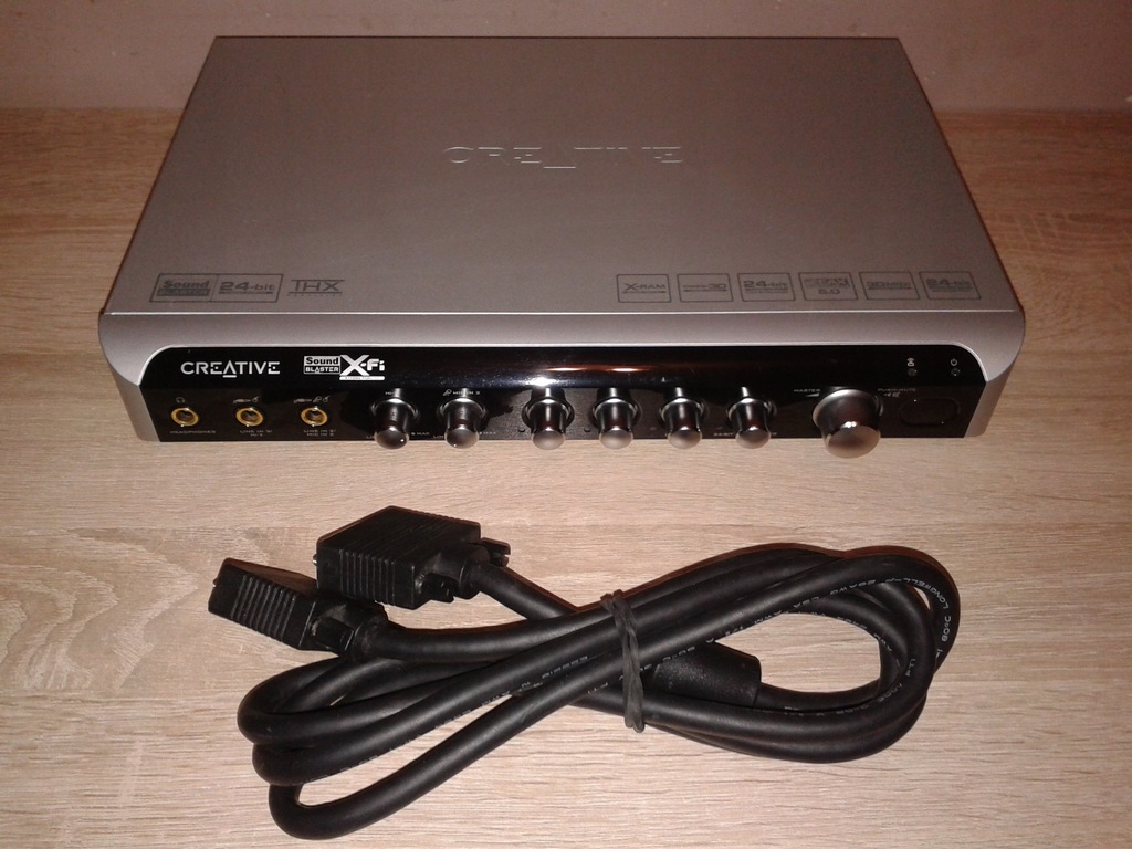 Creative Sound Blaster X-Fi Panel Do Karty + Kabel