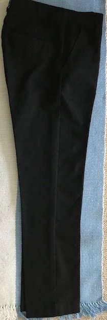 Czarne spodnie garniturowe M&S