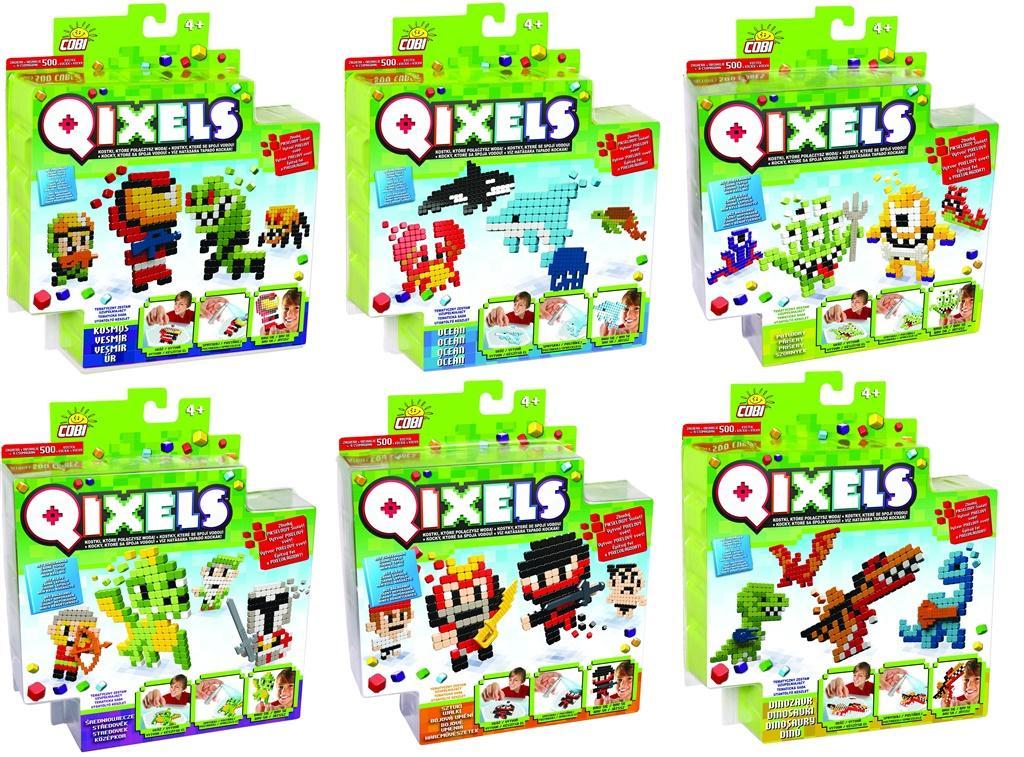 QIXELS. TEMATYCZNY ZESTAW UZUPEŁN. RÓŻNE RODZAJE - 6701864794 ...