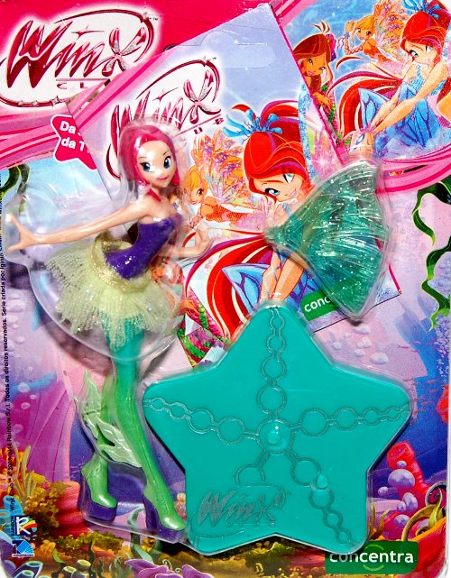 FIGURKA LALECZKA WINX TECNA SIRENIX CONCENTRA