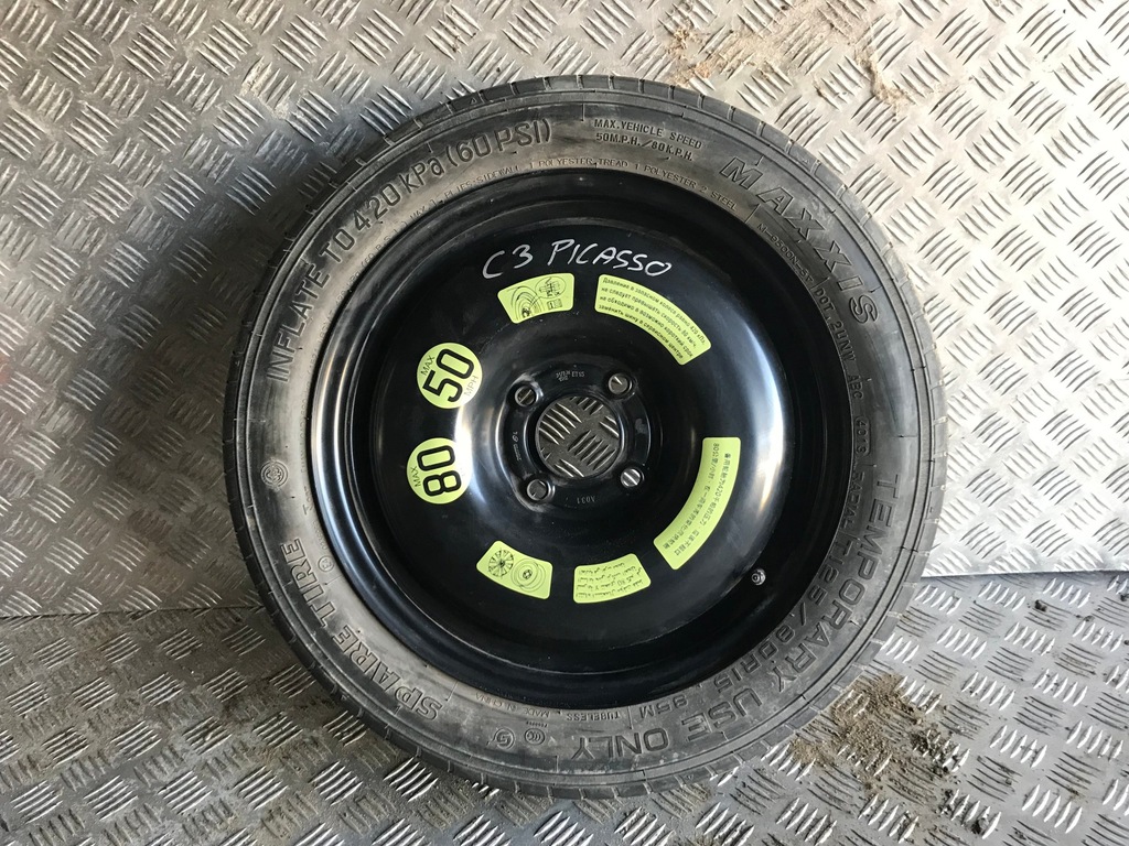 Koło zapasowe Citroen Peugeot r15 E15 31/2JX15H2