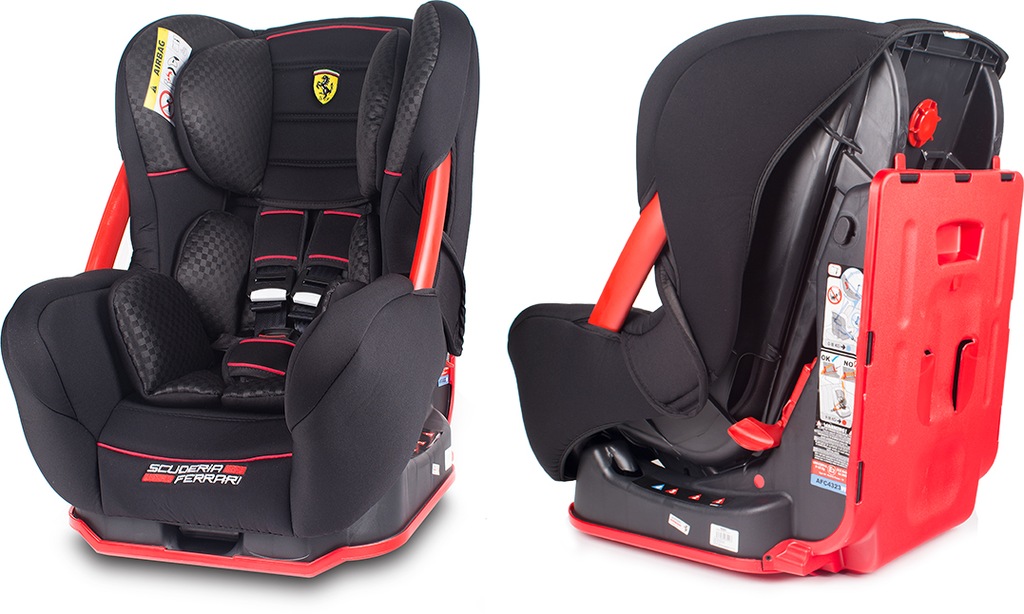 NANIA ERIS FERRARI BLACK FOTELIK SAMOCHODOWY 0-25
