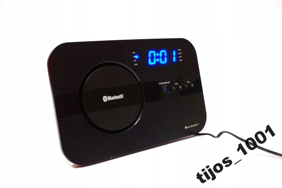 Soundmaster UR600SW Radio Zegar Bluetooth USB Alar