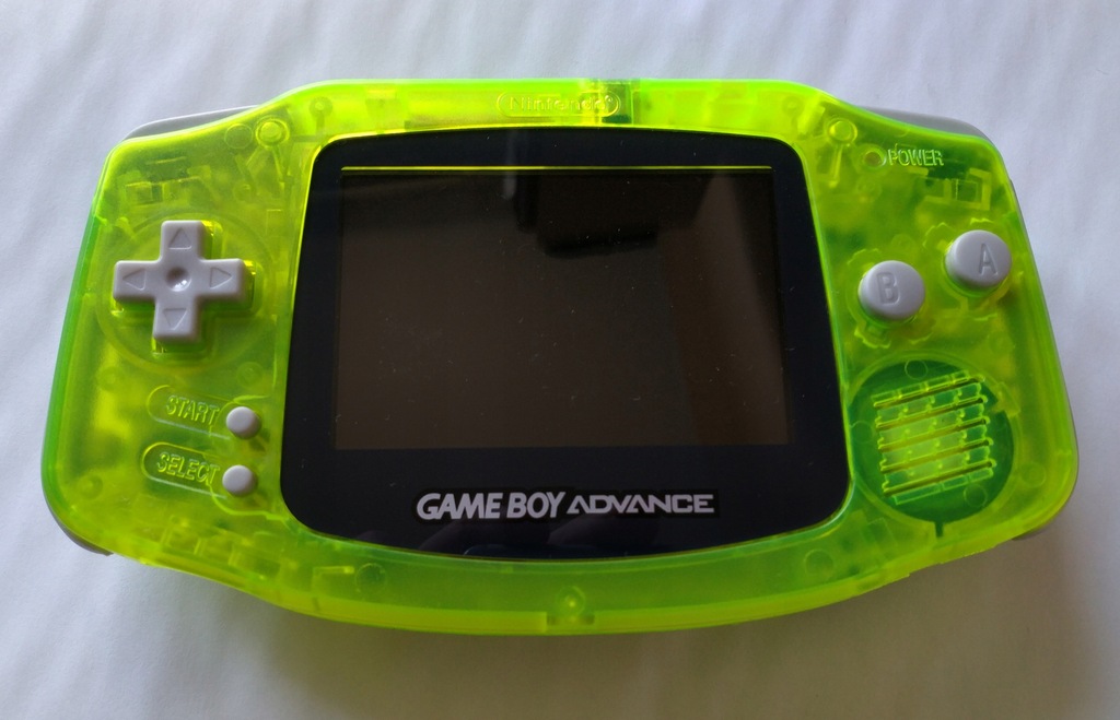 Game Boy Advance Podświetlany wyświetlacz AGS-101