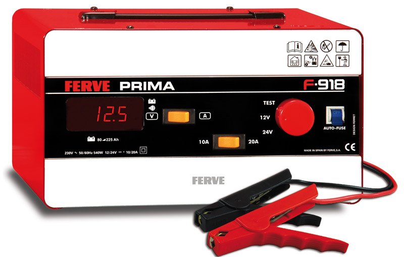 Prostownik PRO Prima 12/24V 20A Ferve F-918 Konin