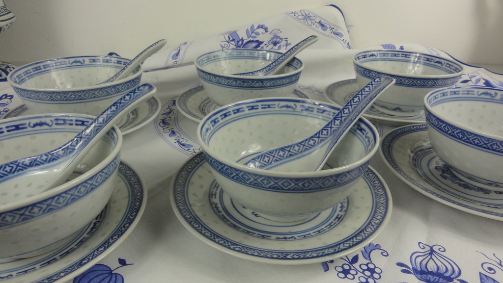 MISECZKI DO ZUPY CHIŃSKA PORCELANA