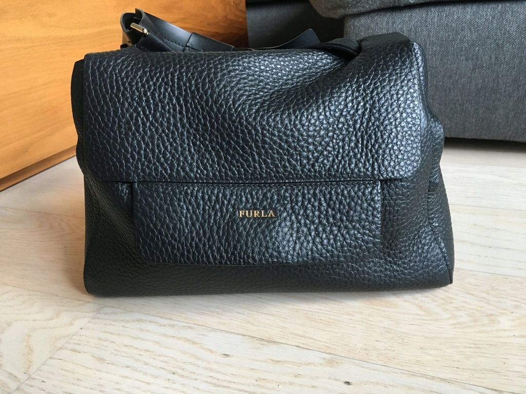 Torebka Furla Capriccio Czarna Skóra