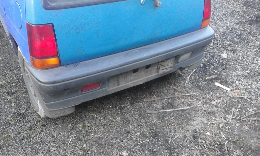 ZDERZAK TYLNY Daewoo Tico 2000 r