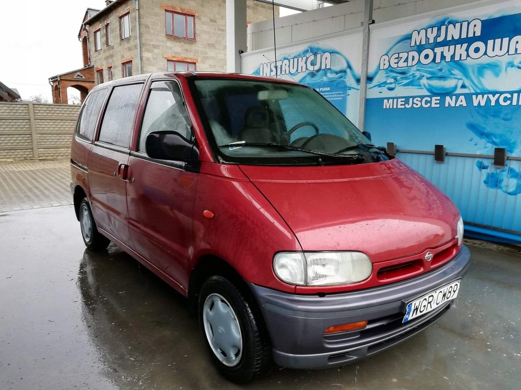 Nissan Serena 1.6 benzyna gaz 1996r.