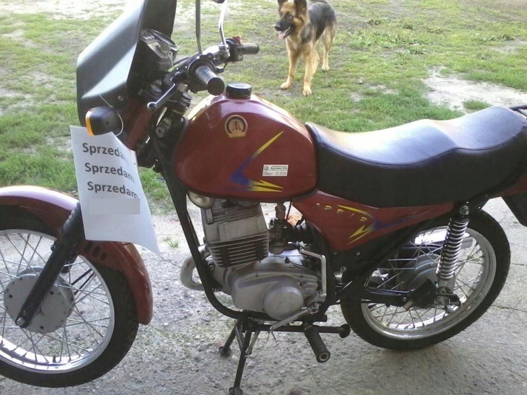 Motocykl Pronar 125 (Minsk 2T ) z 2006r., 1200 km