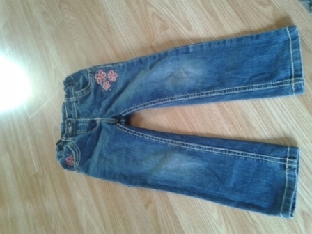 spodnie jeansy dziewczęce Lupilu