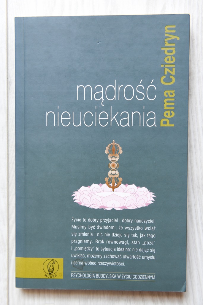 PEMA CZIEDRYN CHODRON - MĄDROŚĆ NIEUCIEKANIA