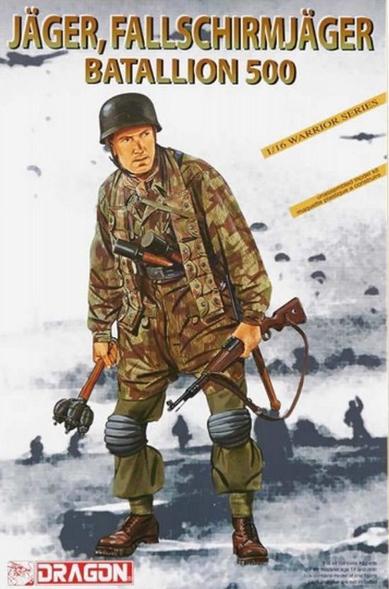 Jager,Fallschirmjager 1/16  Dragon 1628