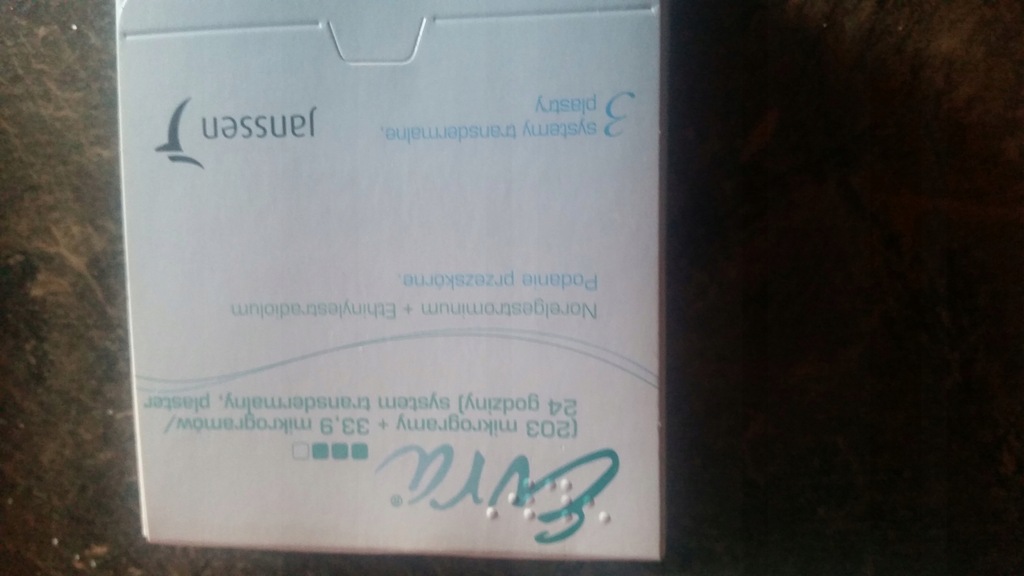Evra - plastry hormonalne- 2 opakowania