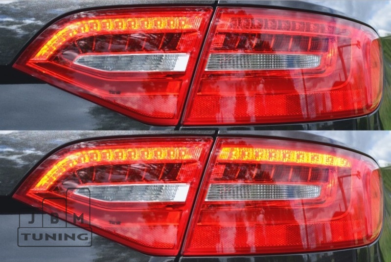 Dynamiczne Kierunkowskazy Pływające Audi A4 RS4 B8