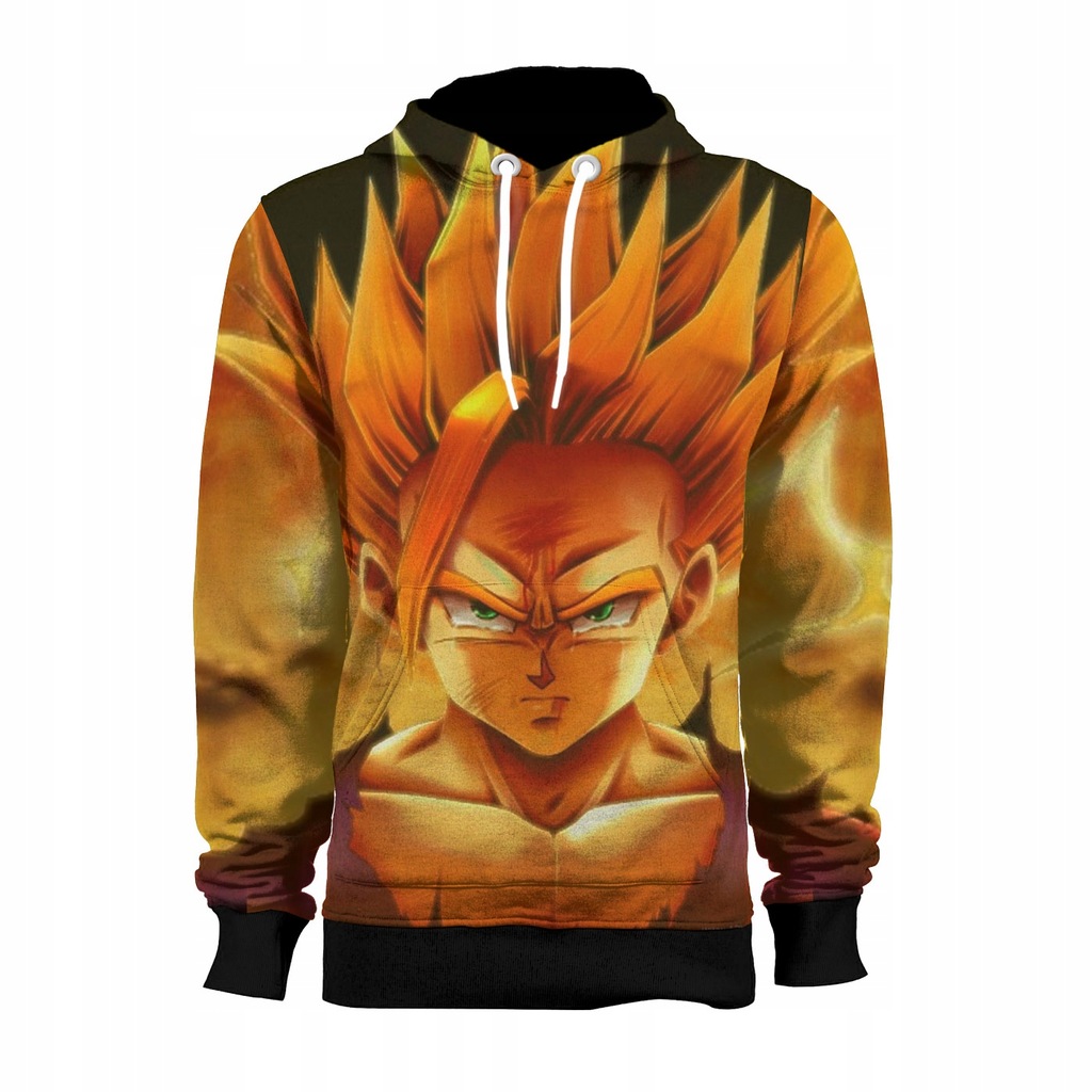 BLUZA DRAGON BALL DRUK 3D Son Gohan - S