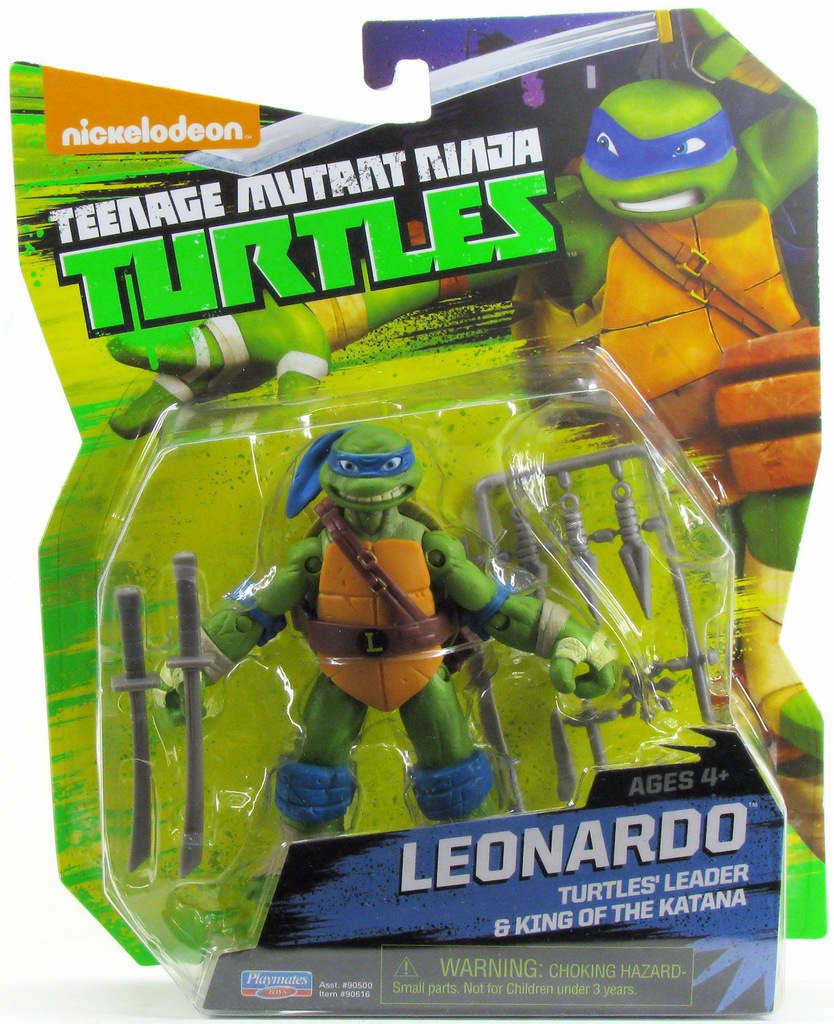 Figurka Turtles Zolw Ninja Leonardo Nickelodeon 7332802152 Oficjalne Archiwum Allegro