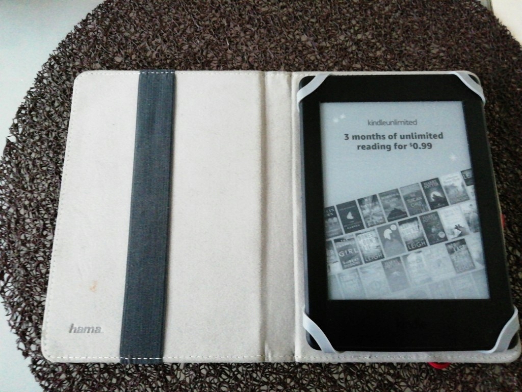 Kindle paperwhite 3, 7 generacja, okładka książki