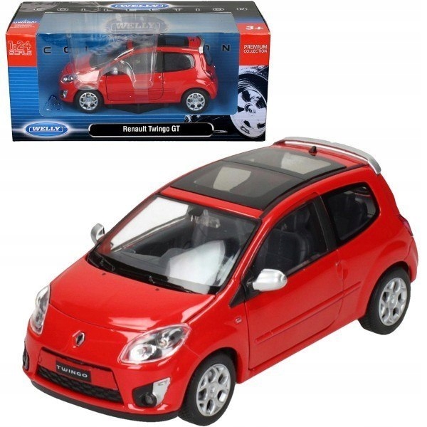 ZABAWKA AUTO SAMOCHÓD Renault Twongo GT czerwone