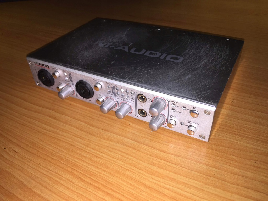 M audio firewire 410 подключение к компьютеру