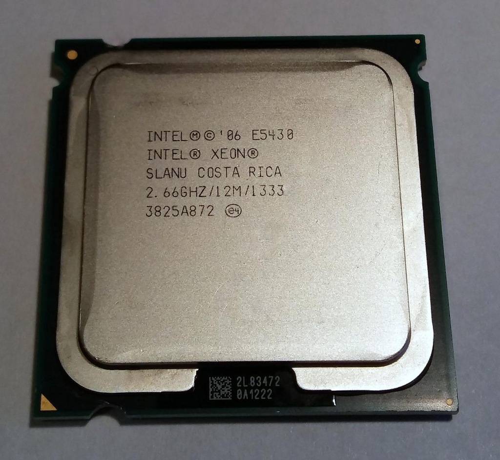 INTEL Xeon E5430/LGA 775 lepszy od Core2Quad Q9550