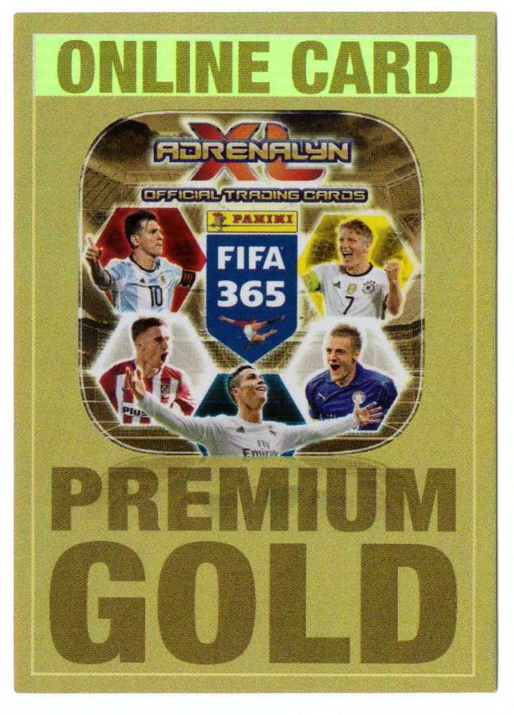 FIFA 365 2017 - 20 COINS - LIMITED PREMIUM GOLD