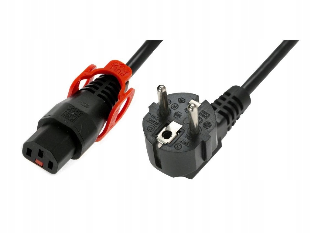 KABEL zasilający Assmann IEC LOCK + 3x1mm2 Typ Sch