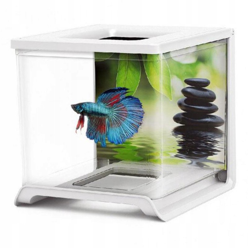 Mini akwarium dla bojownika 1,8l HAILEA E02/WHITE