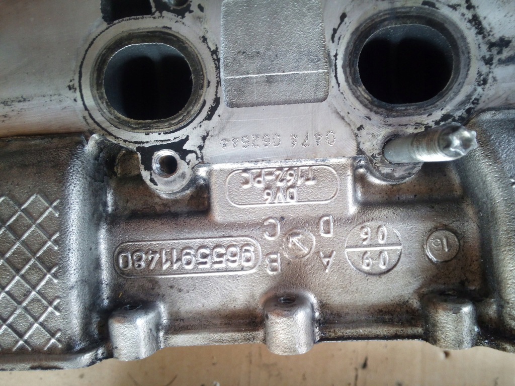 Głowica Mazda 1,6 d 2008r DV6 T162-PC 9655911480