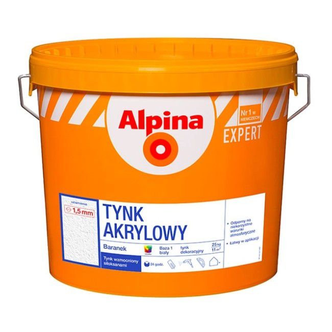 Alpina tynk akrylowy 1.5mm