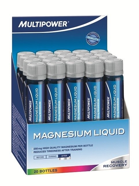 MULTIPOWER MAGNESIUM LIQUID 205 mg - 20x 25 ml HIT