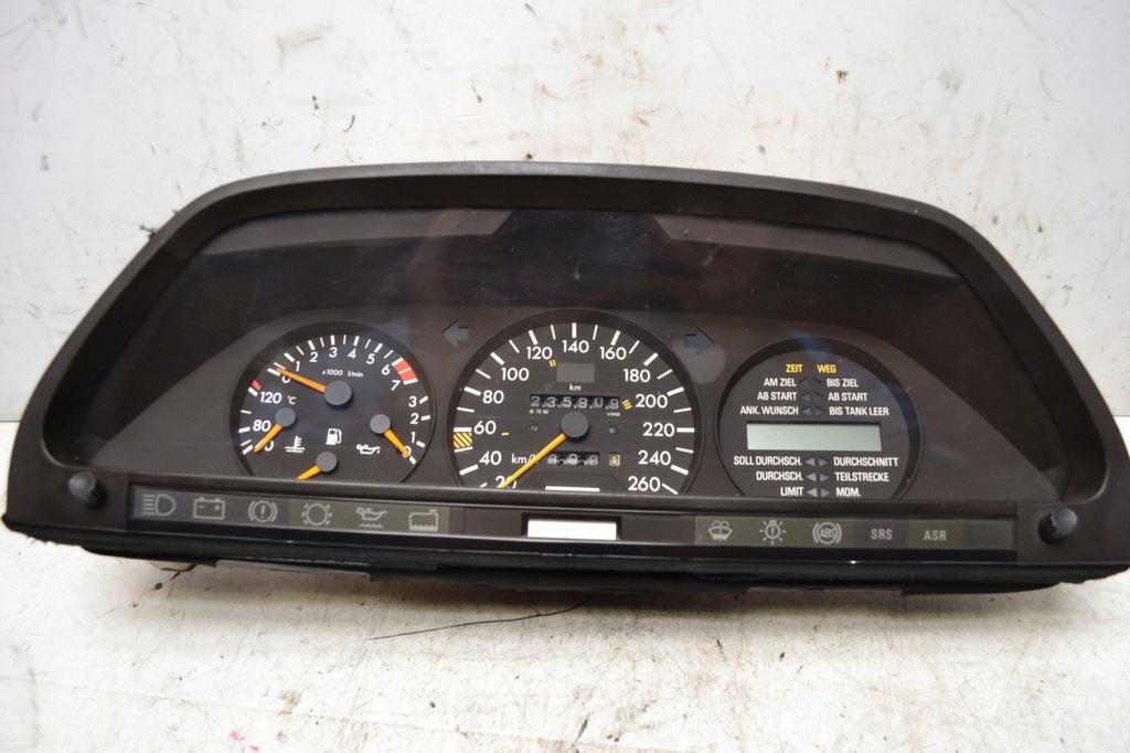 Mercedes W126 560 SEC Licznik zegary z komputerem