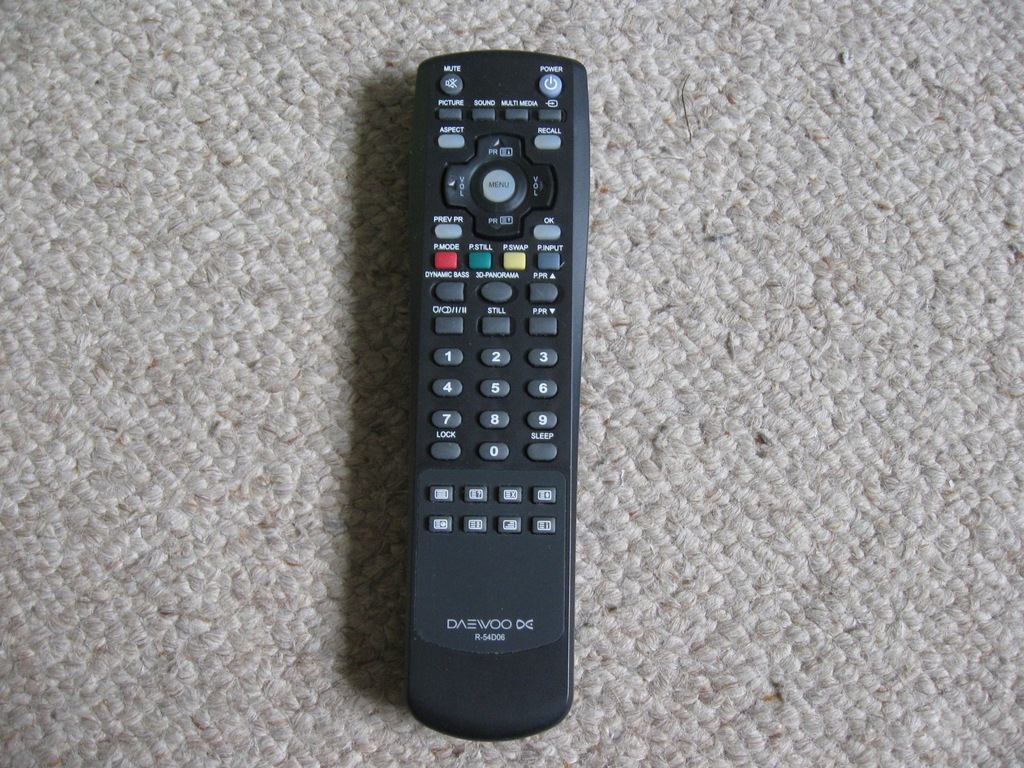 Pilot do telewizora DAEWOO R-54D06
